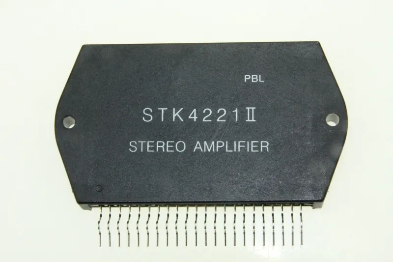 [99668] Stereo POWER AMP 2x80W 8ohm 45V 0,4 % 22-pin