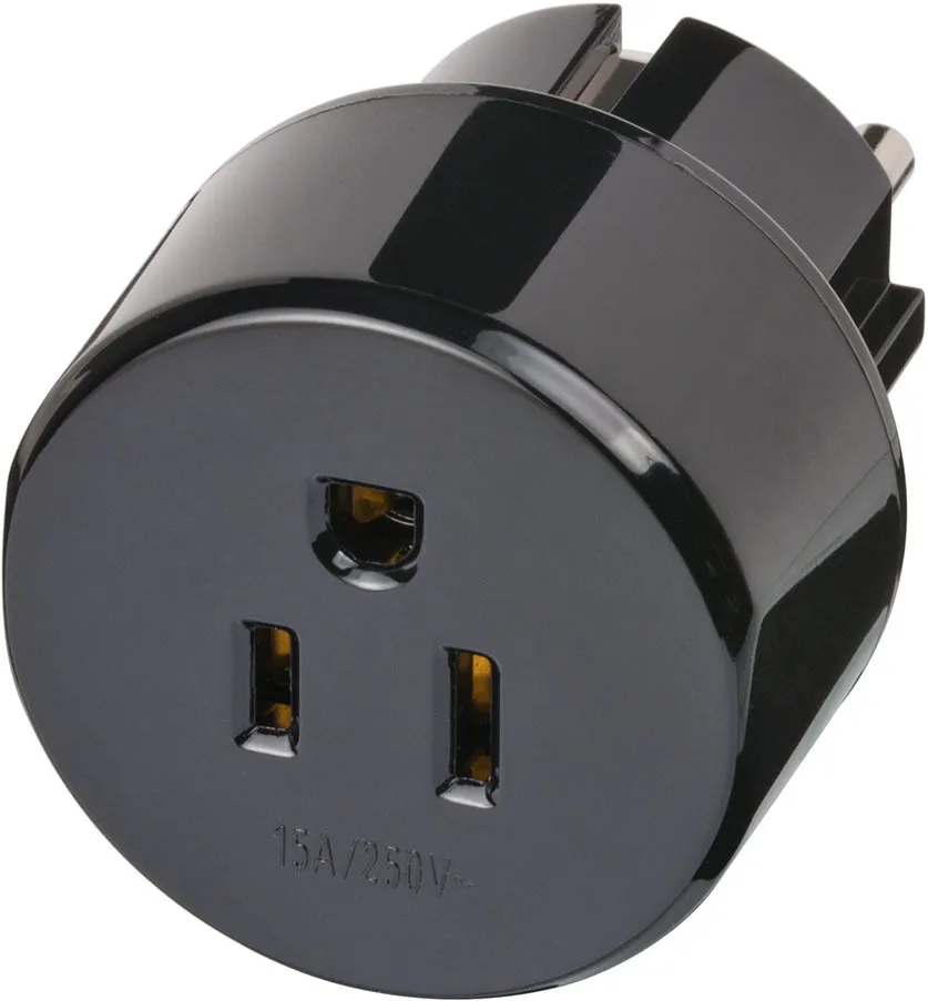 [123855] Adapter til japanske/amerikanske apparater