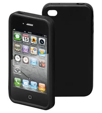 [124010] CASE für iPhone 4/4S (Silikon) black