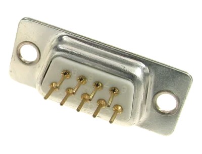 D-Sub Socket 9-Pole Solder Pin