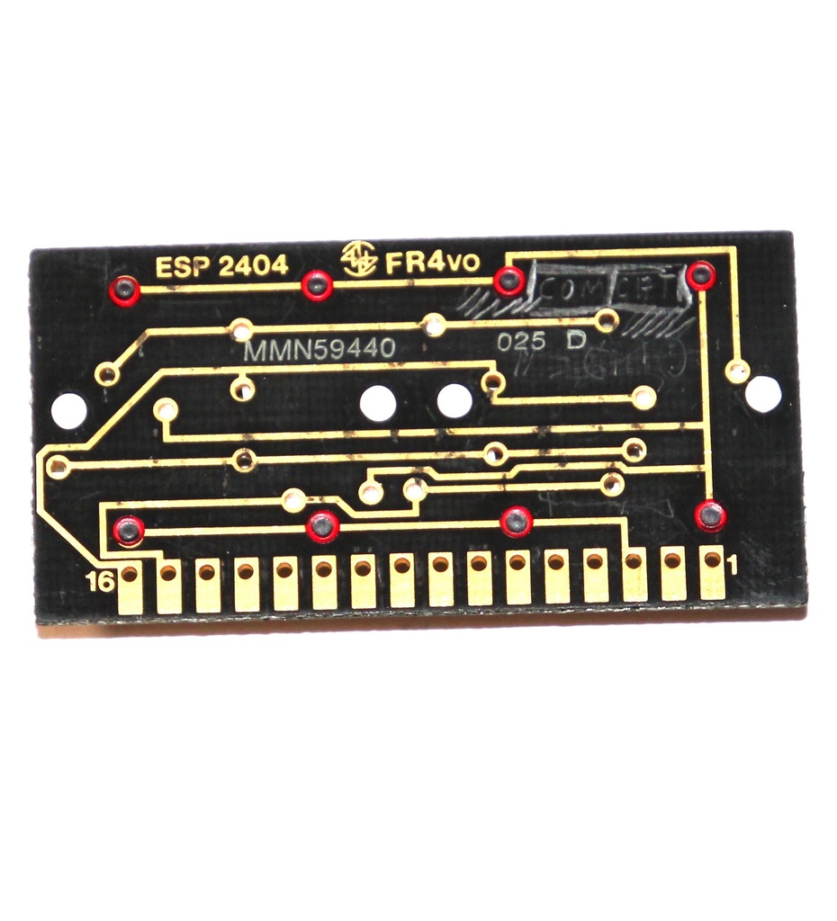 7Seg 12,7mm x 4 CC High Efficiency Red