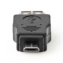 USB 2.0 USB Micro B male - USB A female adapter 