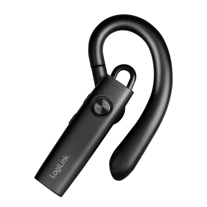 Trådløst monoheadset med øreclips, BT 5.4, USB-C, 100 timer