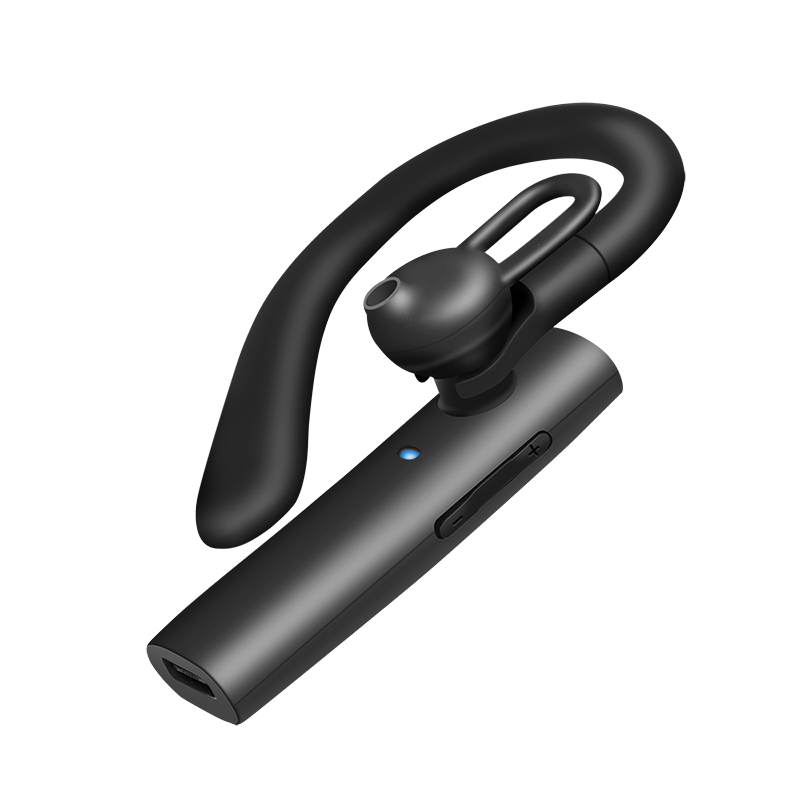 Trådløst monoheadset med øreclips, BT 5.4, USB-C, 100 timer