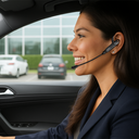 Trådløst monoheadset med øreclips, BT 5.4, USB-C, 100 timer
