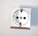 Schuko netstikbrønd HVID