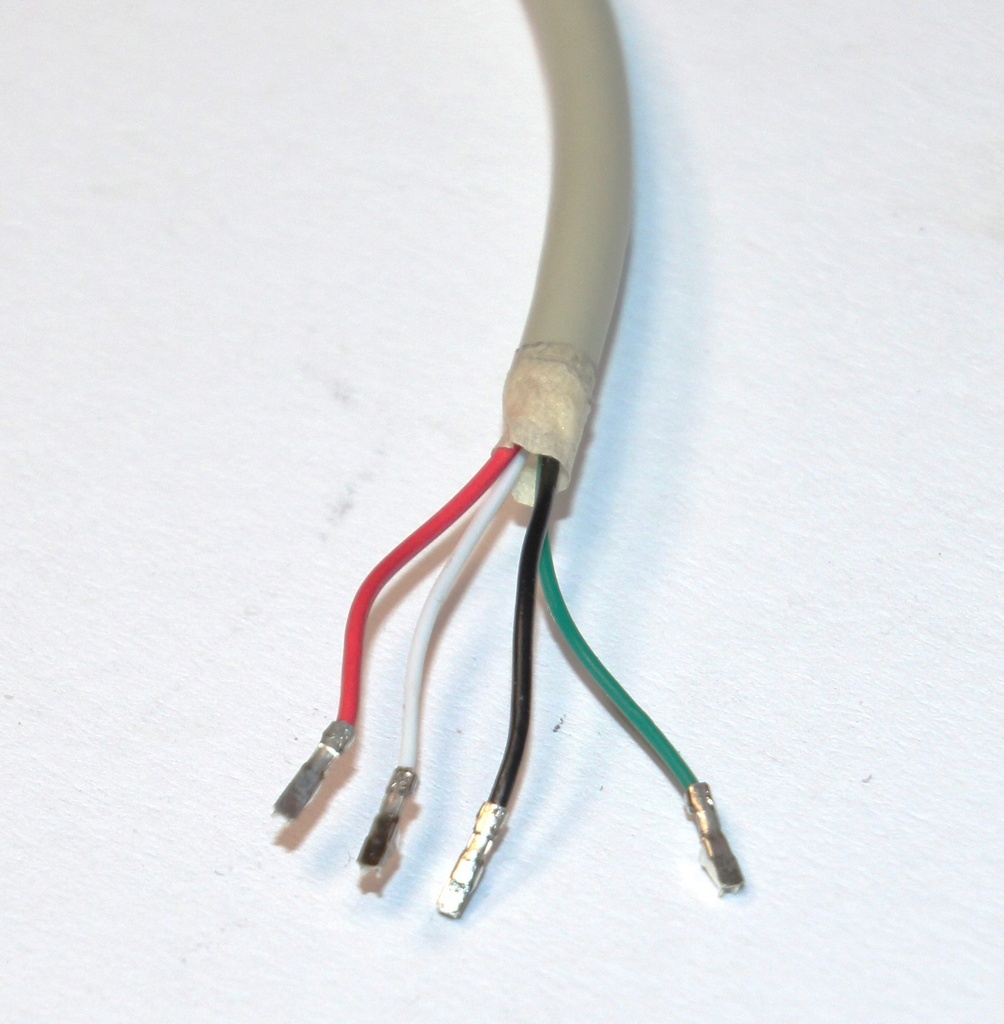 USB A chassis med kabel