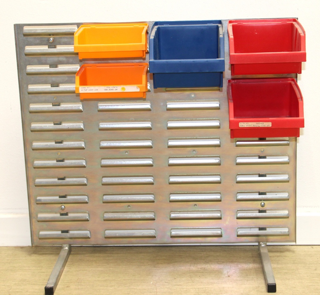 Stativ til lagerkasser 520 x 460 x 200 mm. BRUGT