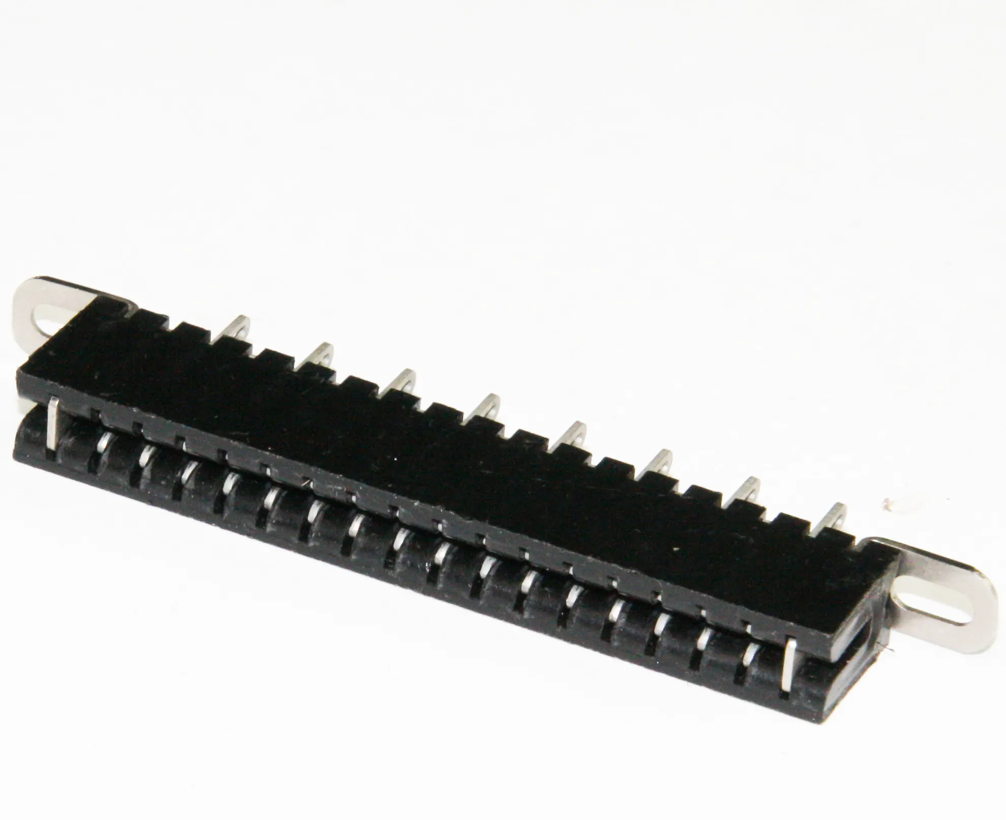 Kantconnector 1x16pol RM3.96 lodde-øsken