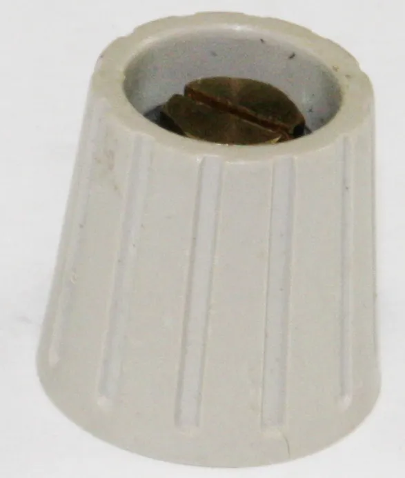Knob 16/4mm Mat Grå