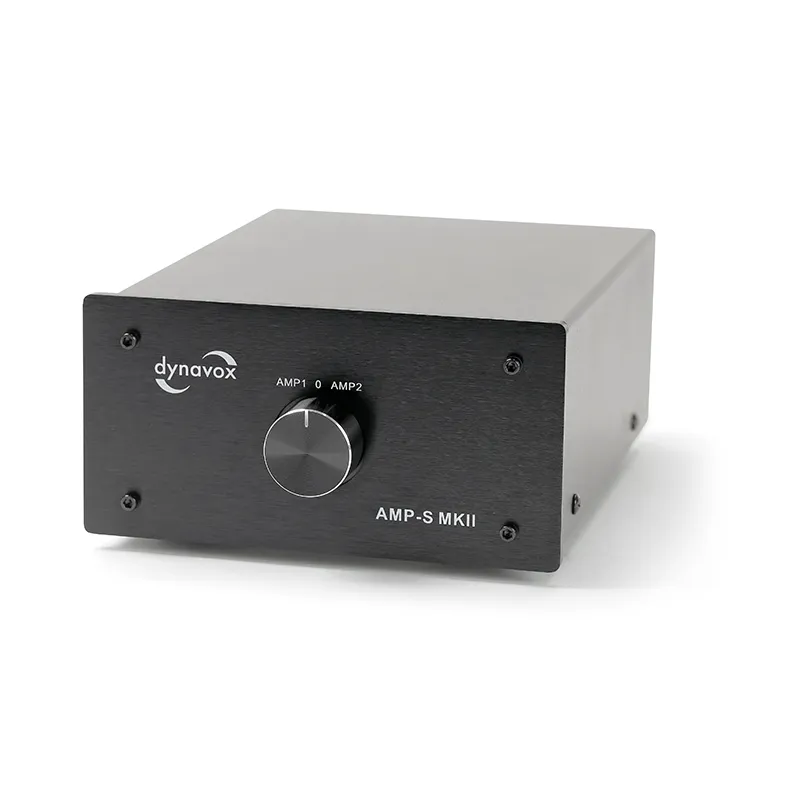 DYNAVOX Højttaler- / Forstærkeromskifter AMP-S MKII, sort