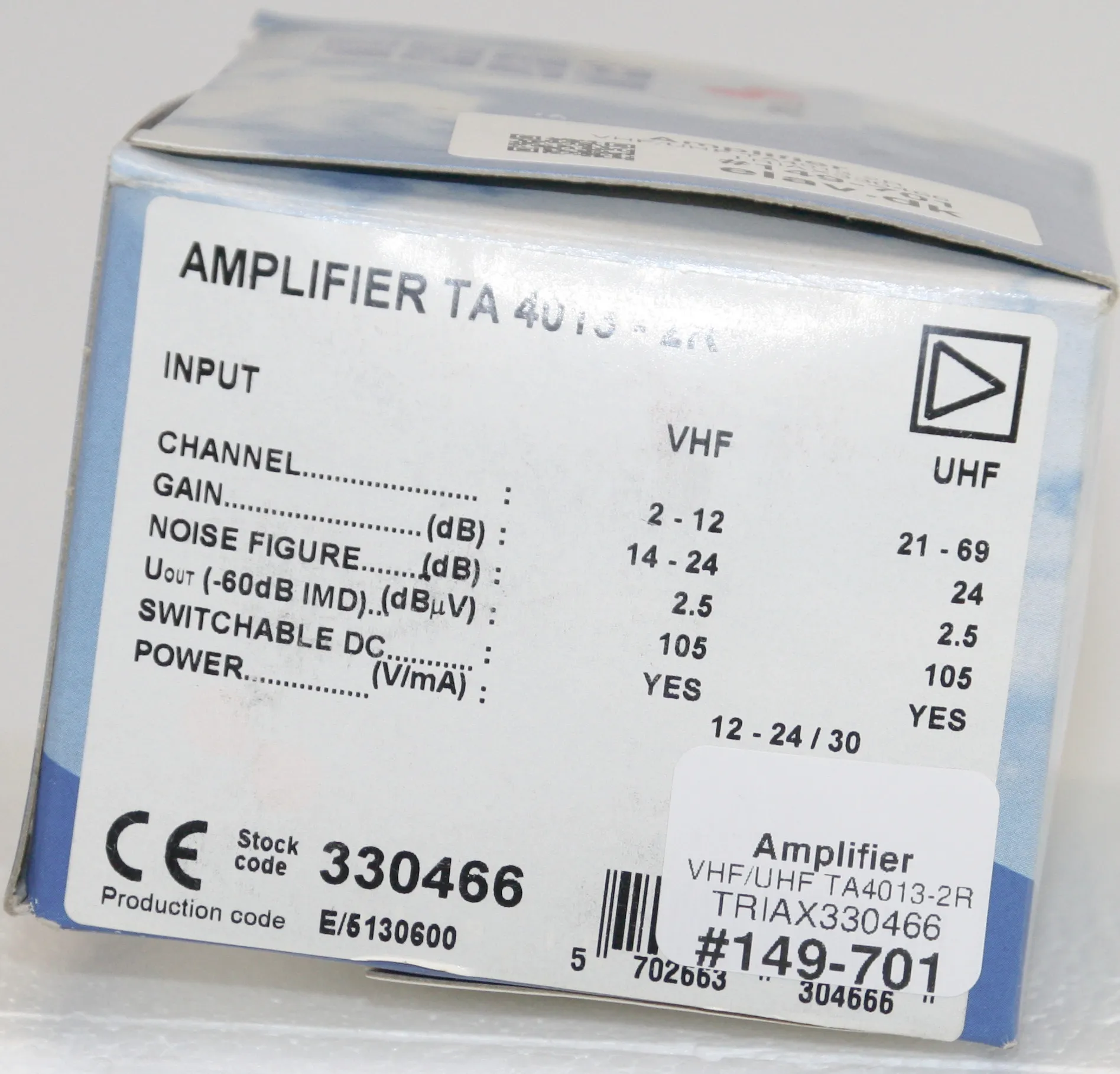 Amplifier VHF/UHF TA4013-2R