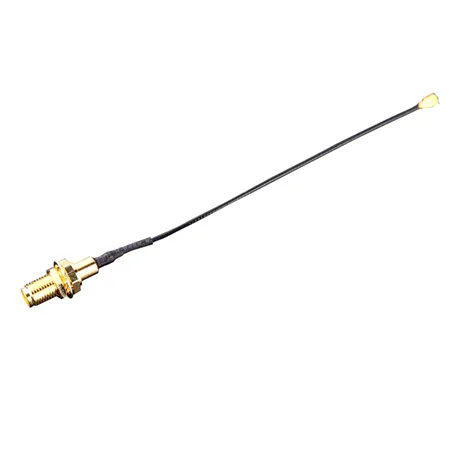 IPEX female angled, RP-SMA female, 100mm