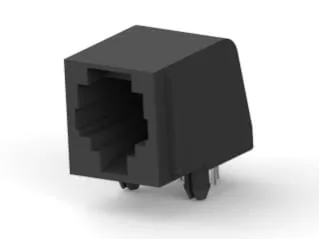 Modular Connectors / Ethernet Connectors 6/6 SIDE ENTRY