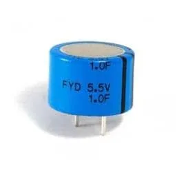 Gold Cap Capacitor 1,0F 5,5V 21,5x16mm