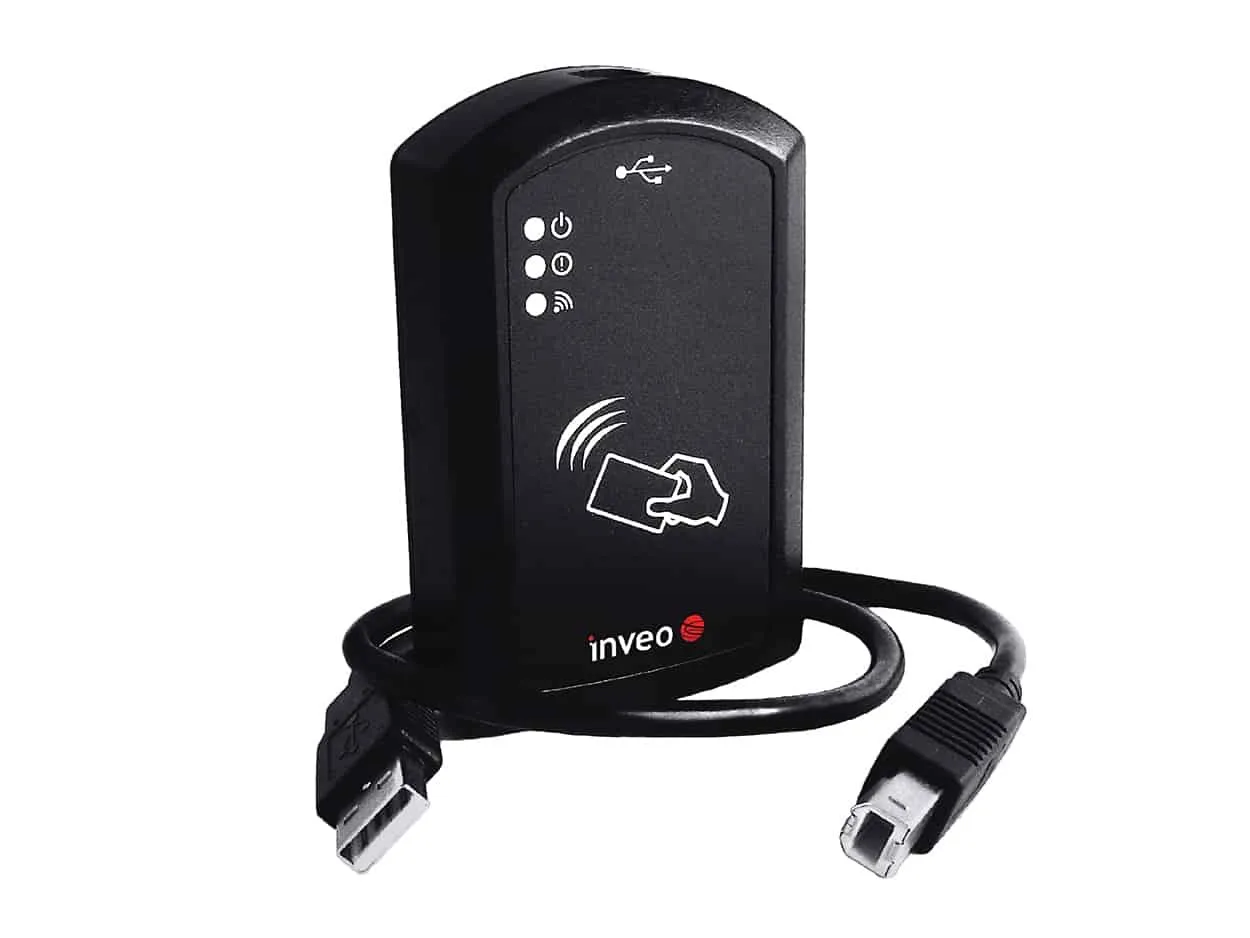 RFID USB DESK READER til Mifare 13,56 MHZ