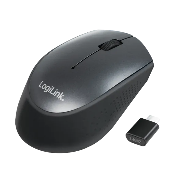 Trådløs optisk USB-C mus 2.4 GHz