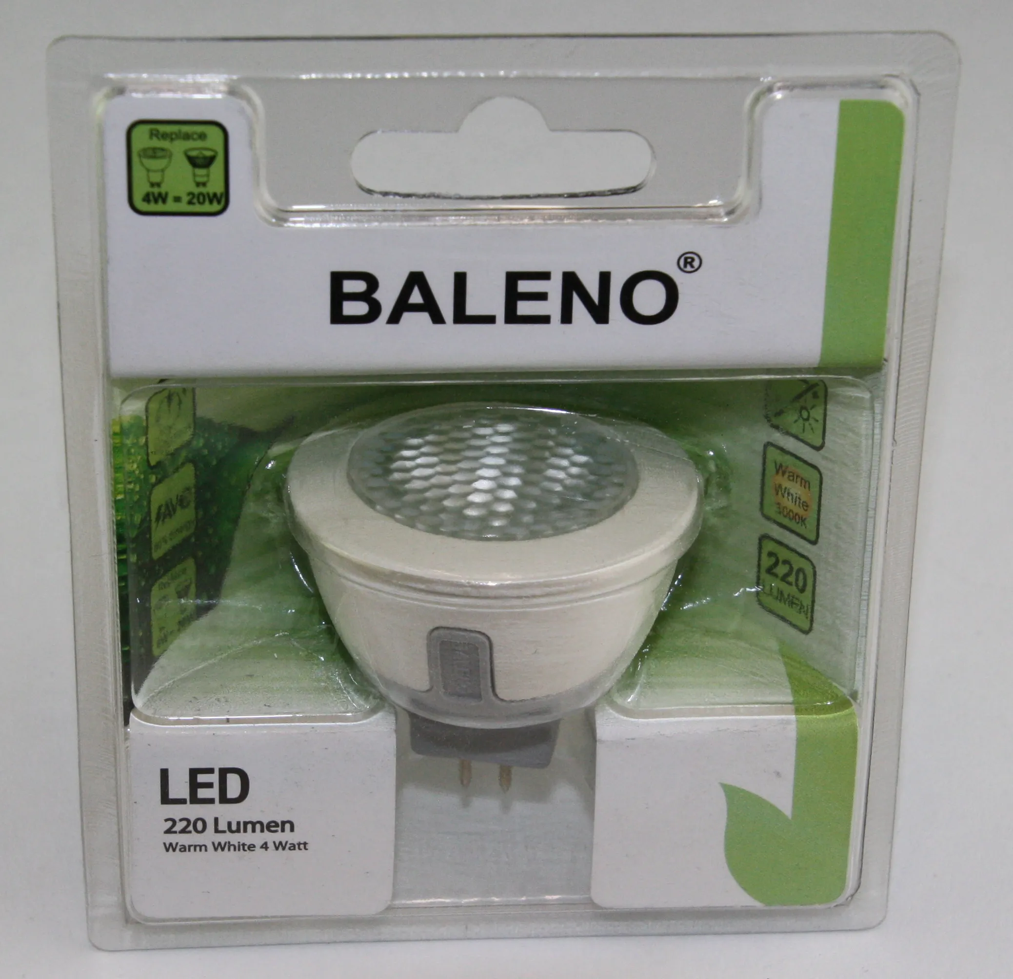 LED Spotlight GU5.3 12V 4W 38° 220 lumen