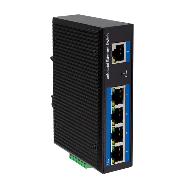 Industrial Gigabit Ethernet switch, 5-port, 10/100/1000 Mbit/s