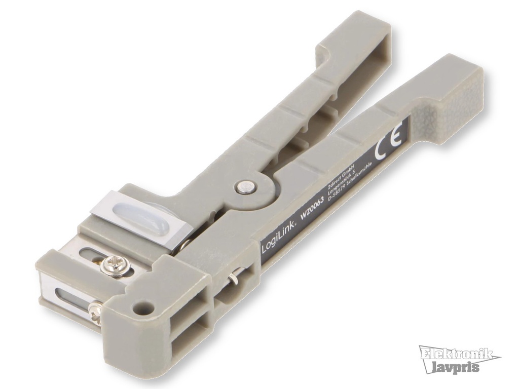 Kabelstripper til fiber-, coax- og kobberkabel op til  3,2mm