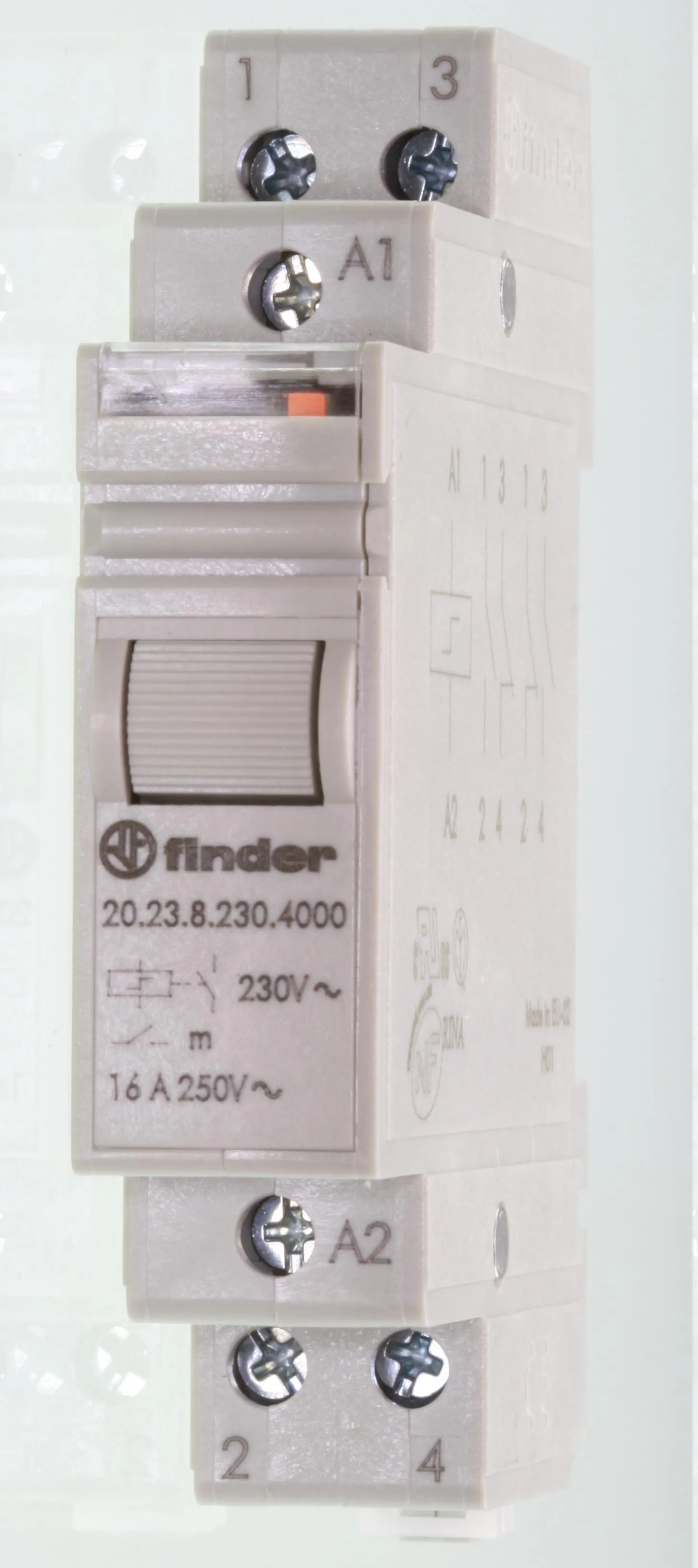 Finder Impulsrelæ 12VAC 1P.