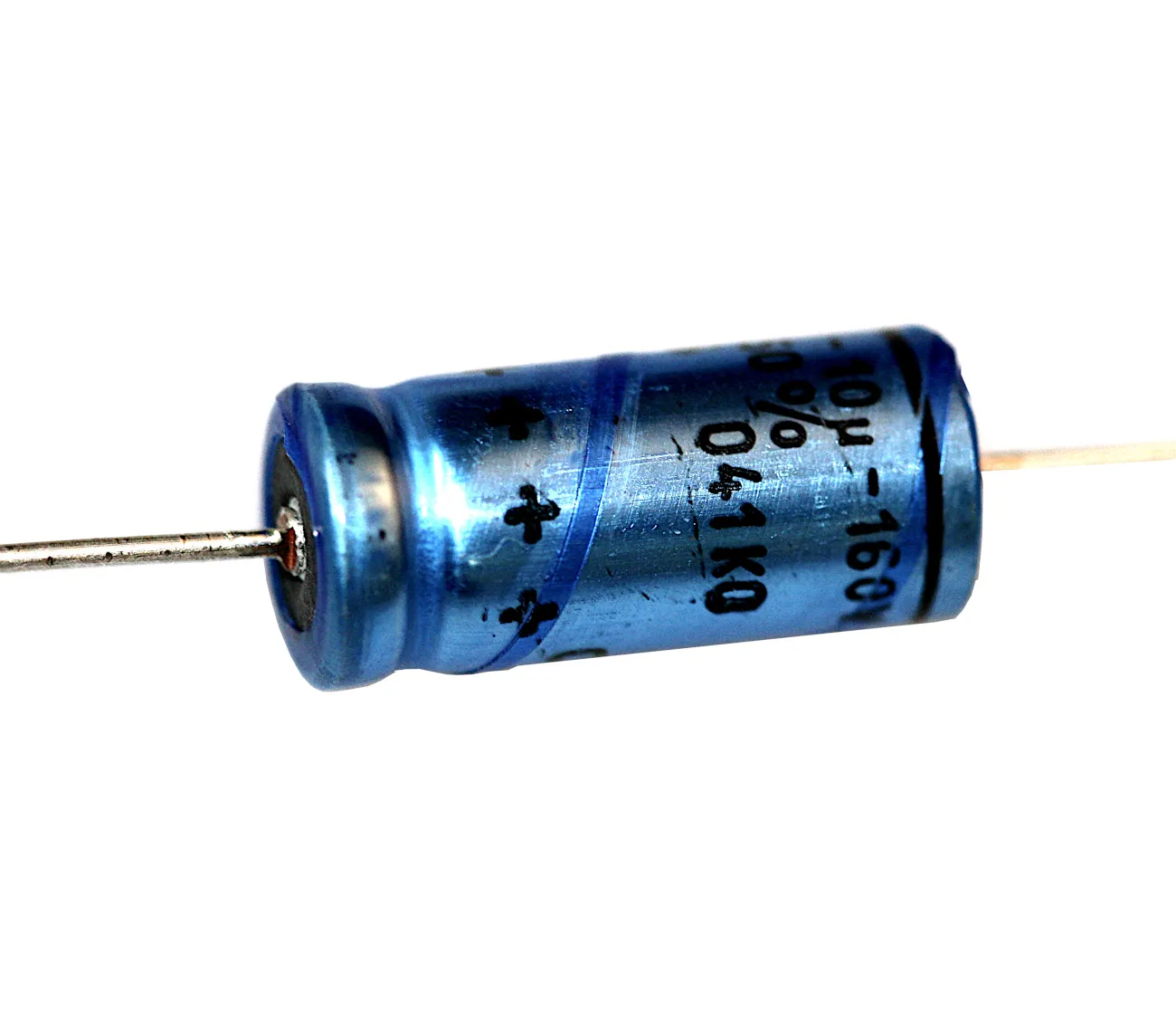 220µF 40V axial elektrolytkondensator Ø=10x25