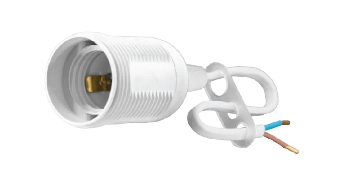 Fatning E27 med 0,19M Kabel