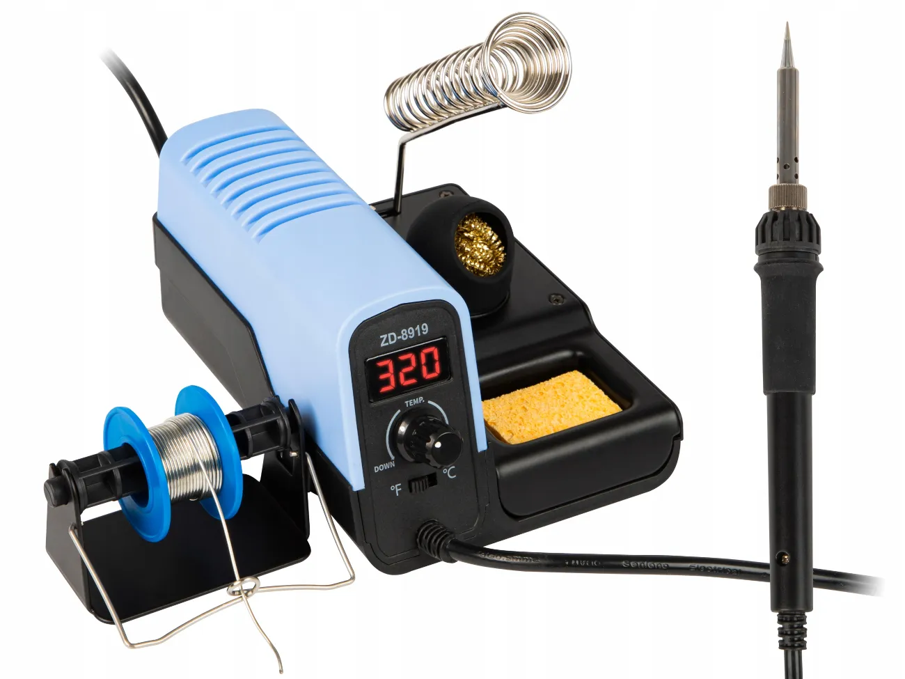 Loddestation Digital med tin-holder, 160-480°C