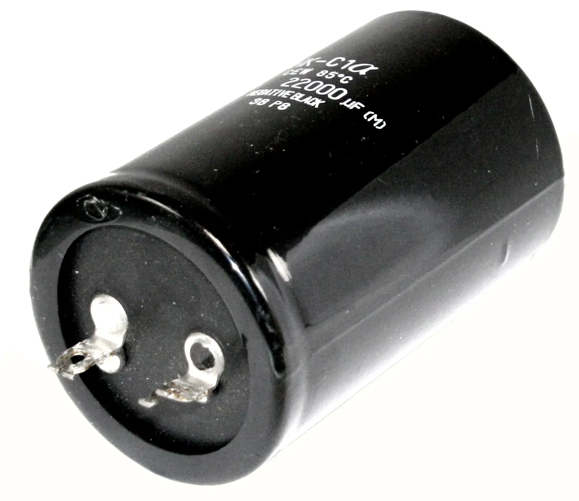 El-Capacitor 22000uF/63V 64x100mm Brugte