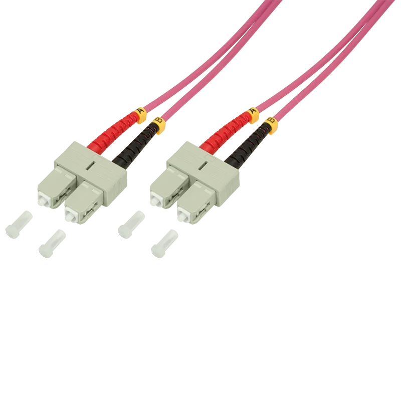 Fibre Patch Cord OM4 SC-SC 0,50m Duplex