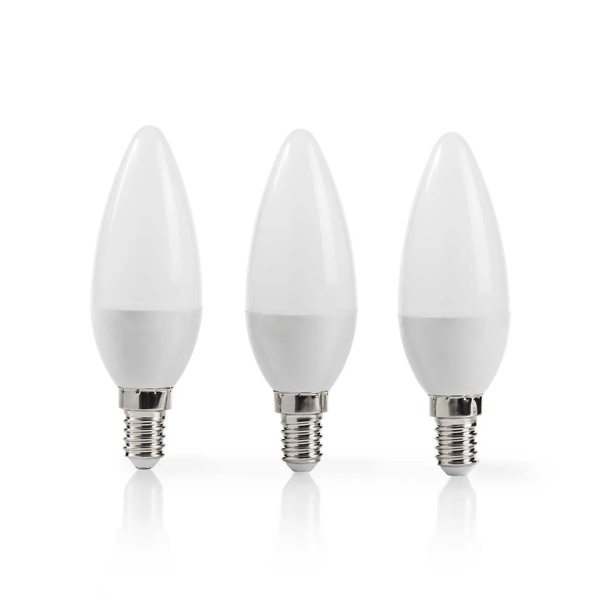 LED-lampe, E14 | kerte | 2,8 W | 250 lm | 3-pak