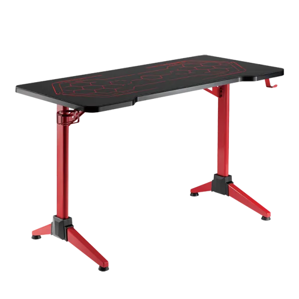 Gamerbord med RGB-belysning, Geo-Honeycomb
