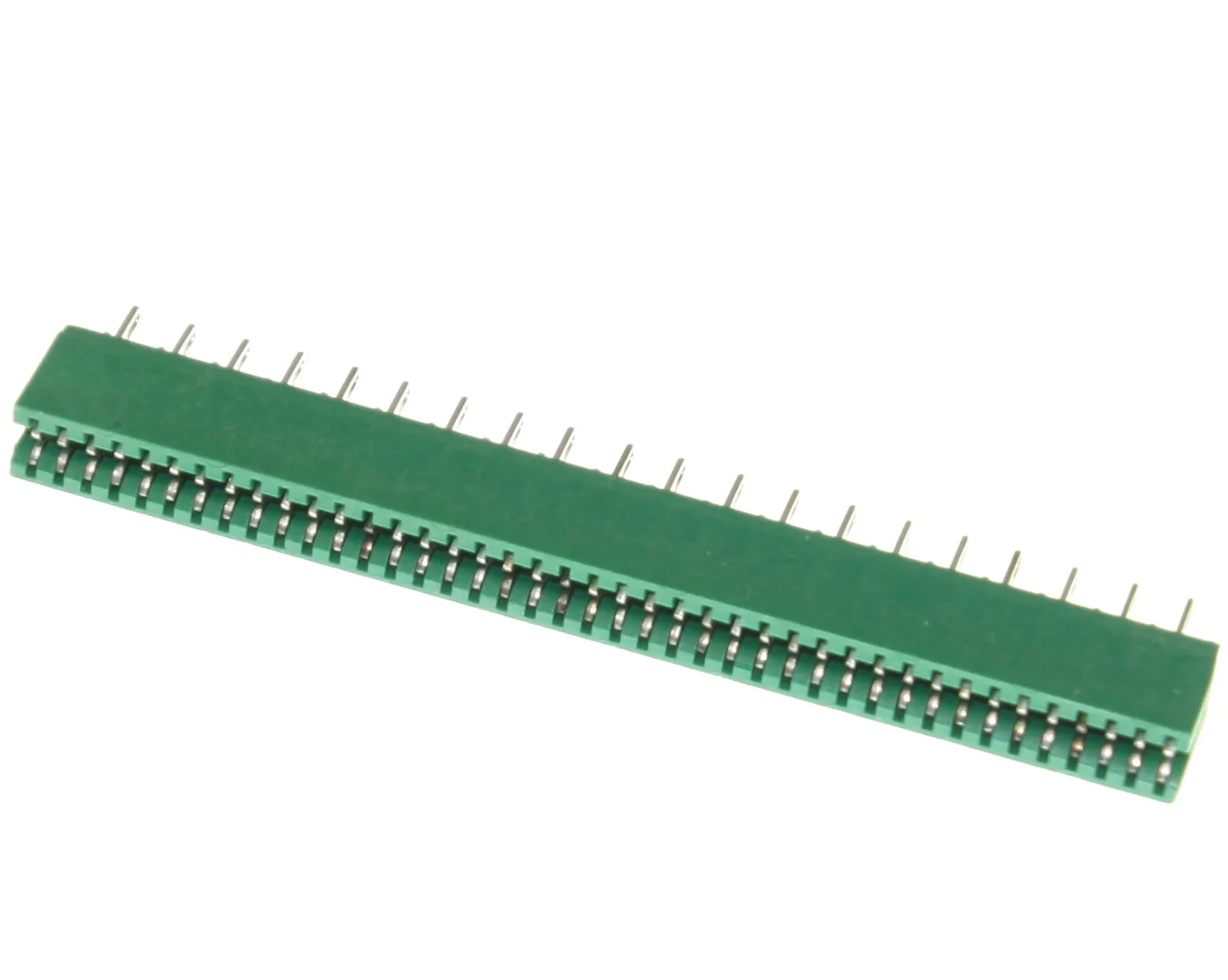 Kantconnector 1x41-pol RM2,54 lodde-øsken