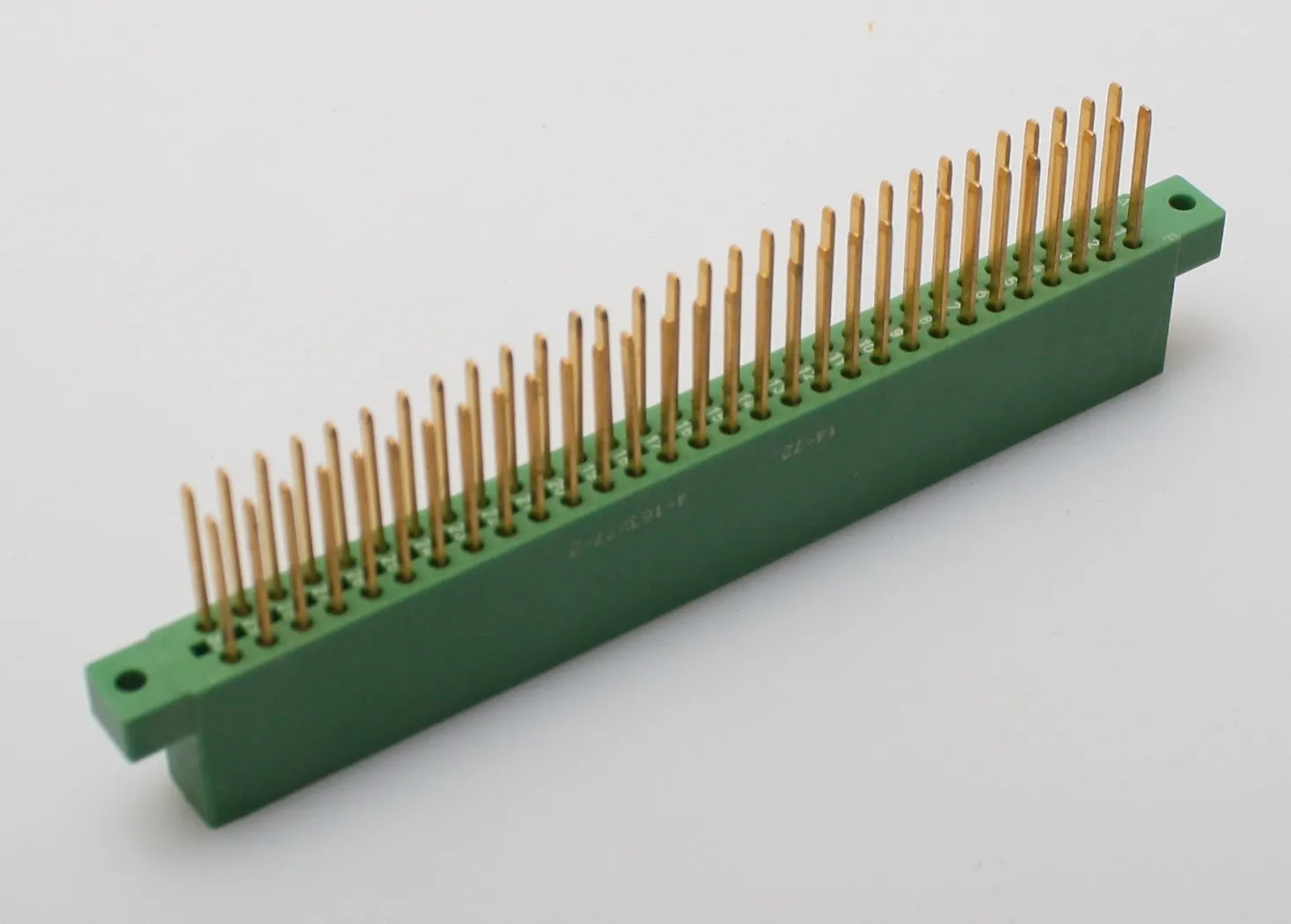 Kantconnector 2x30pol RM3.96 wire-wrap