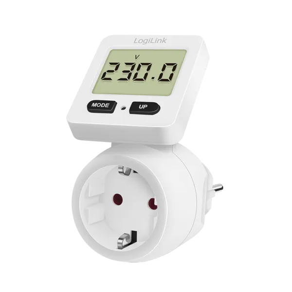 Energimåler, 180° display, 3600W