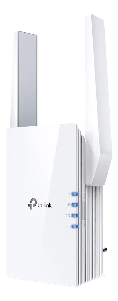 RE605X AX1800 Wi-Fi Range Extender,GigE, Wi-Fi 6, 2.4 GHz, 5 GHz white