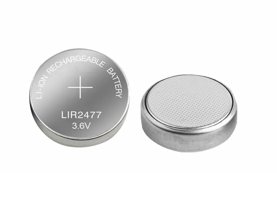 BUTTON CELL Genopladelig Li-Ion 3,6V