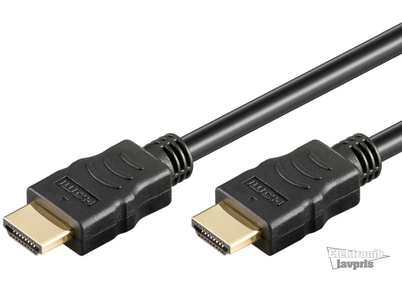 HDMI 2.1 kabel,  8K Ultra HD 4320p (60Hz), 7,5m sort
