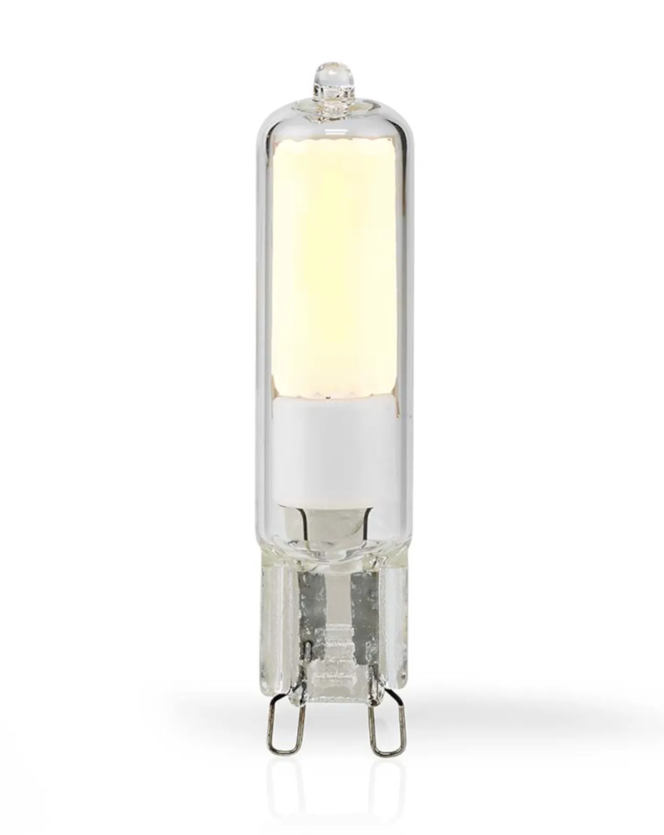 LED Pære. G9, 4W (37W), mat, varm hvid