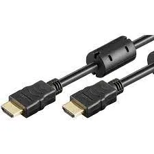 HDMI™-kabel 2.0 med Ethernet, Ferrit (4K@60Hz) 5 mtr.