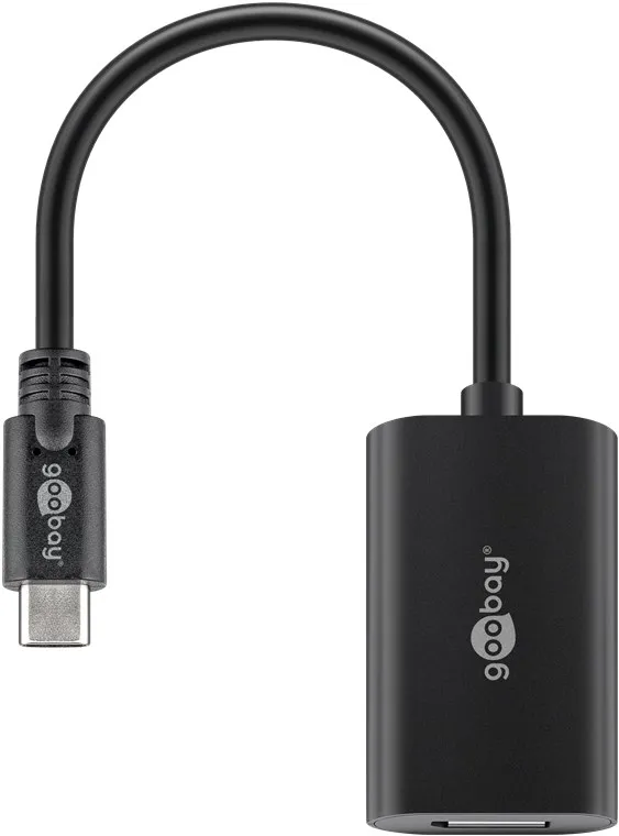 USB-C™ til DisplayPort™-adapter sort
