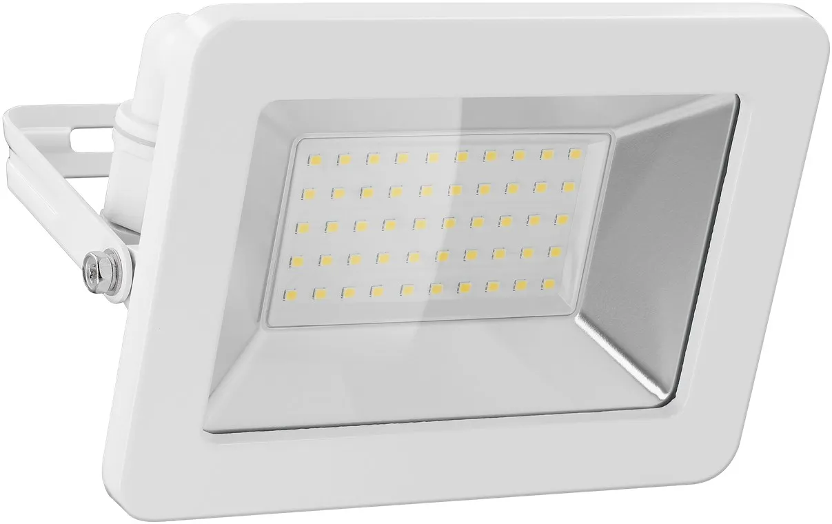 LED udendørs projektør,4000K 50 W Hvid