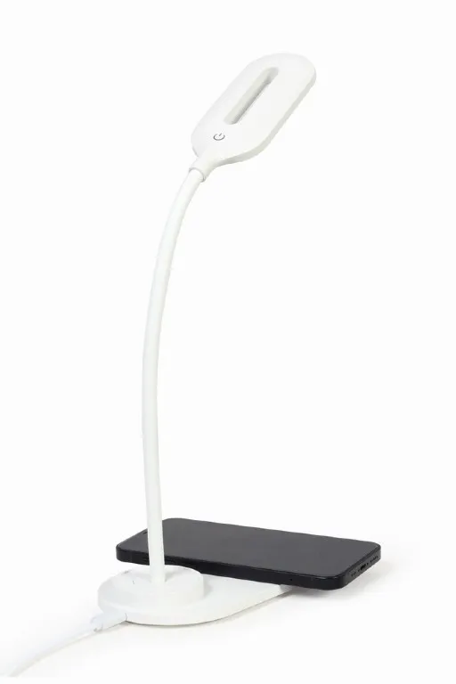 Desk lampe med Trådløs opladningsfunktion