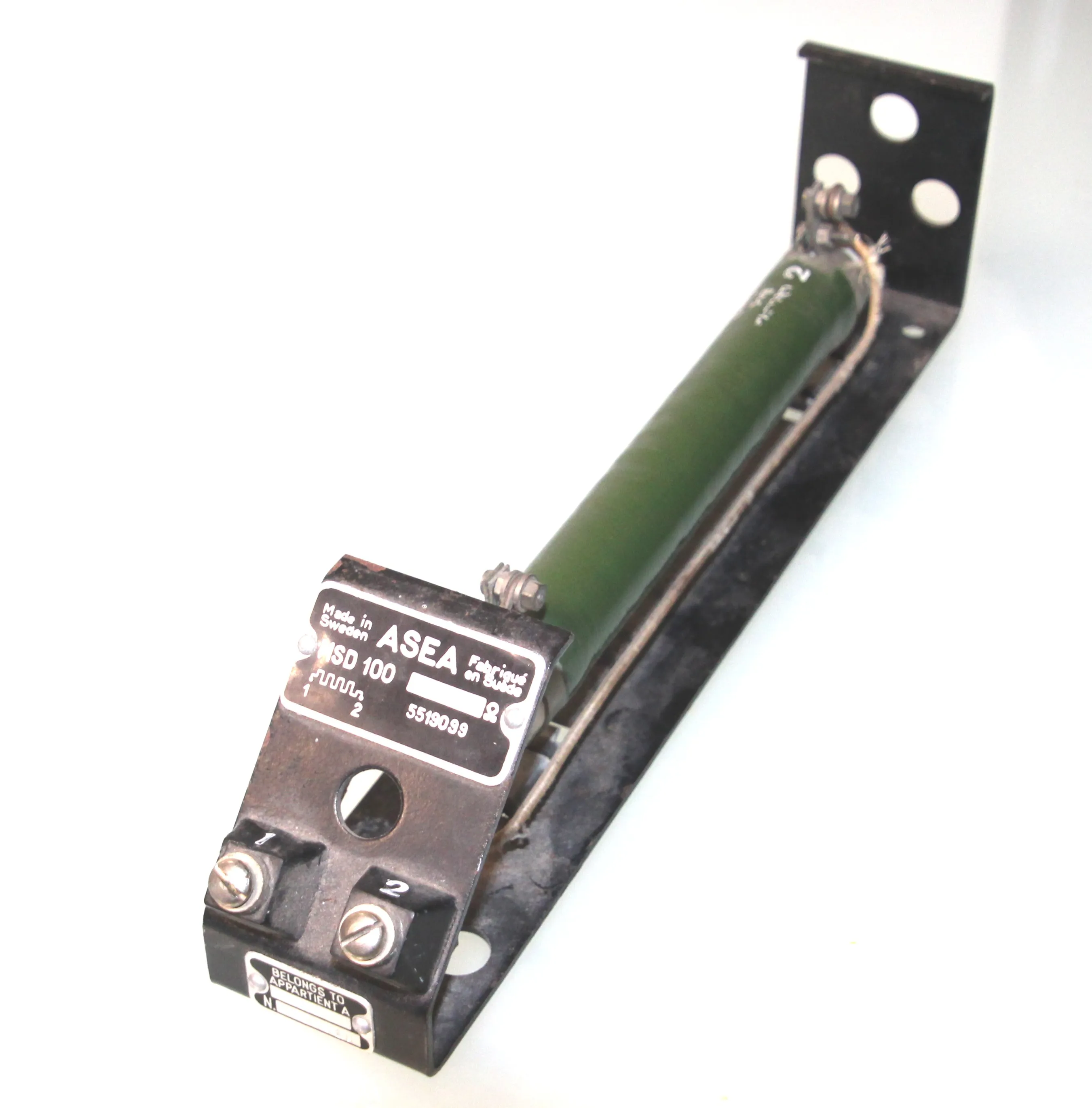 Trådviklet modstand 100W 400Ω