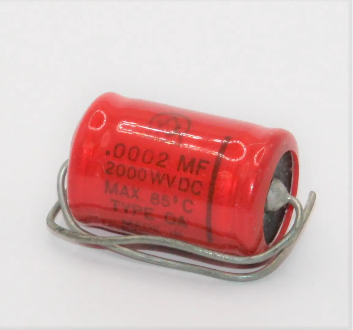 El-Capacitor 0,0002MF/2000V-17x27mm JENSEN