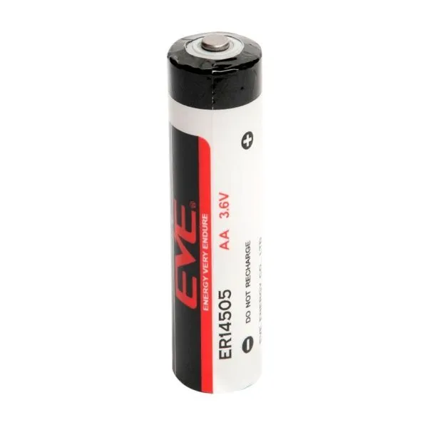 AA (Mignon-Lithium) 14,3x50,2mm. 3,6V 2700mAh (LS14505)