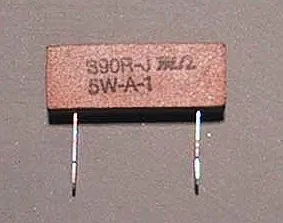 WW resistor 5W 5% 0,22R radial