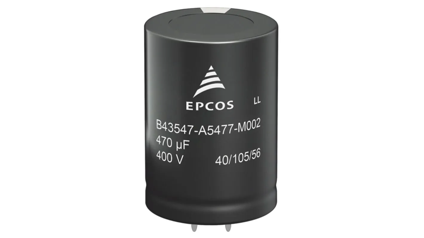 El-Capacitor 470µF/500V-P10-35x55