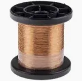Kobbertråd, lakeret, 0,50mm, 100g