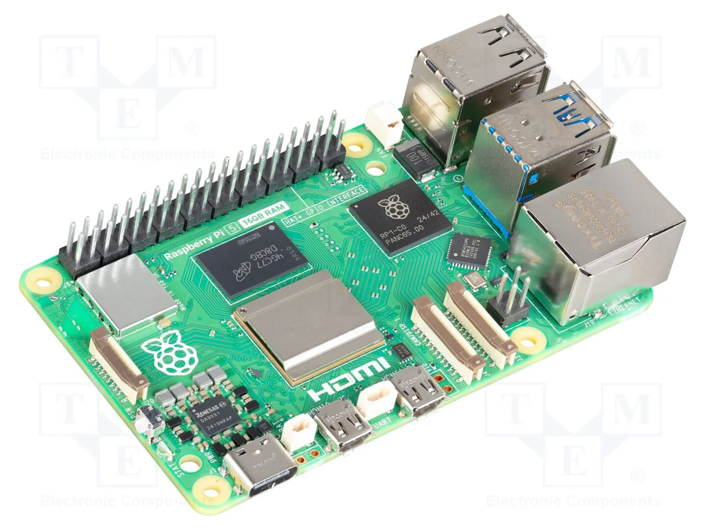 Raspberry Pi 5; 2.4GHz; 16GB Ram
